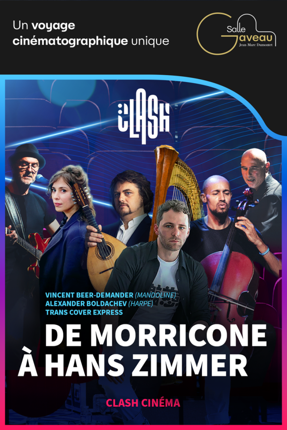De Morricone à Hans Zimmer<p>Clash #Cinéma