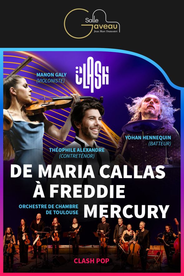 Clash Pop – de Maria Callas à Freddie Mercury