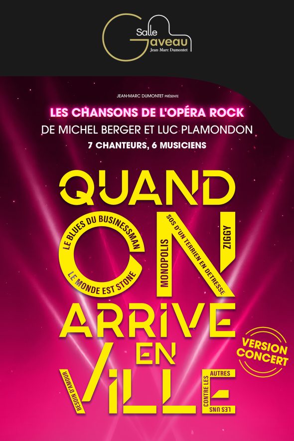 Quand on arrive en ville