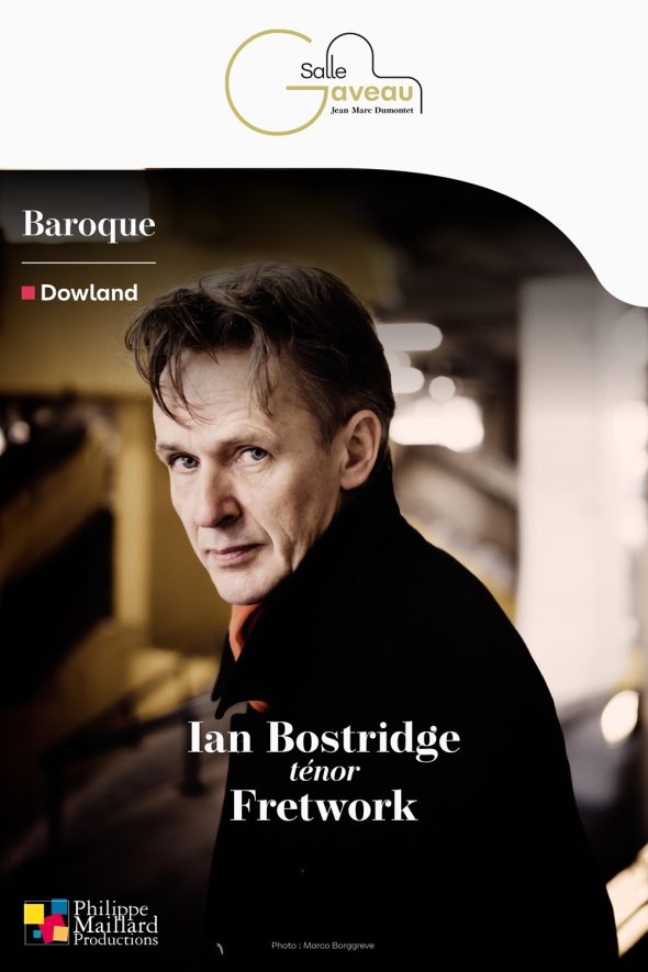Ian Bostridge &bull; ténor<p>Fretwork consort<p>Dowland
